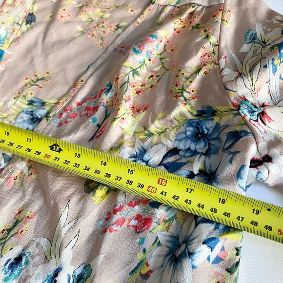 Luna Floral Morning Gown, Size M - Picture 6 of 8